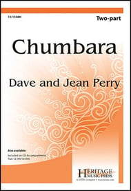 Chumbara Two-Part choral sheet music cover Thumbnail